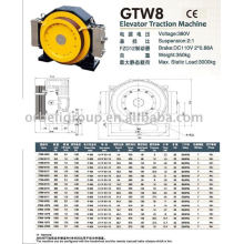 Elevator Traction Machine(Gearless-GTW GTS Series)